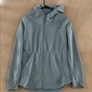 Women’s The North Face ZIP up hoodie M light blue